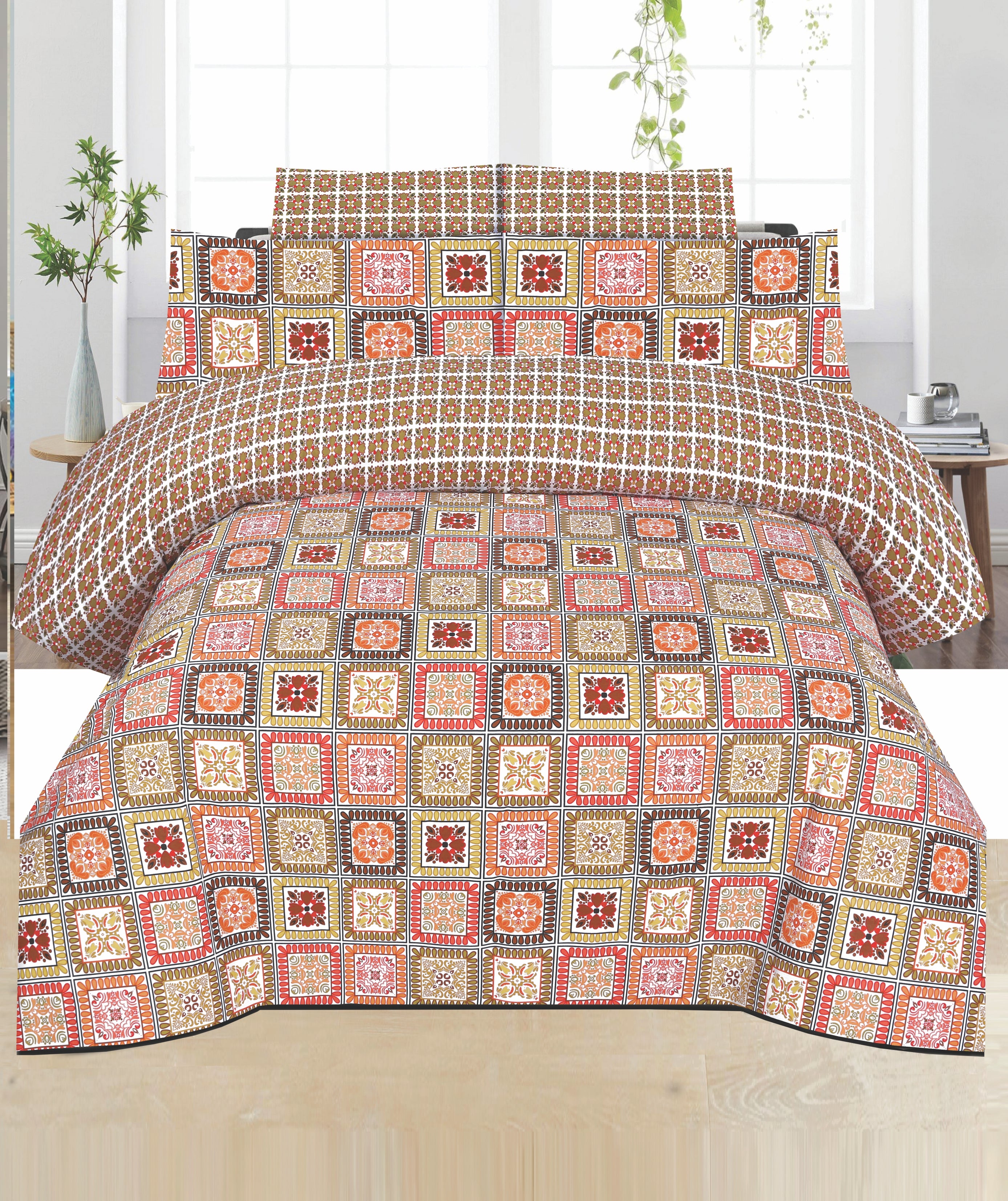 BEDSHEET SET - 3 PCS (PREMIUM)
