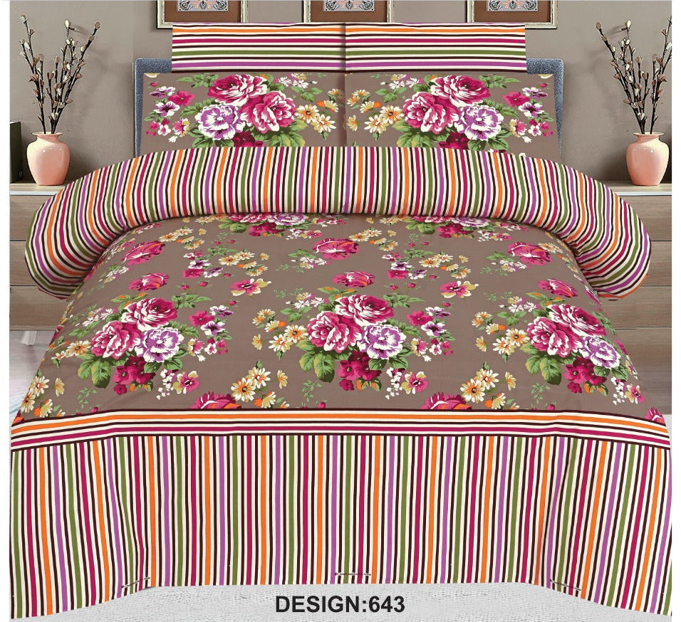 BEDSHEET SET - 3 PCS (PREMIUM)