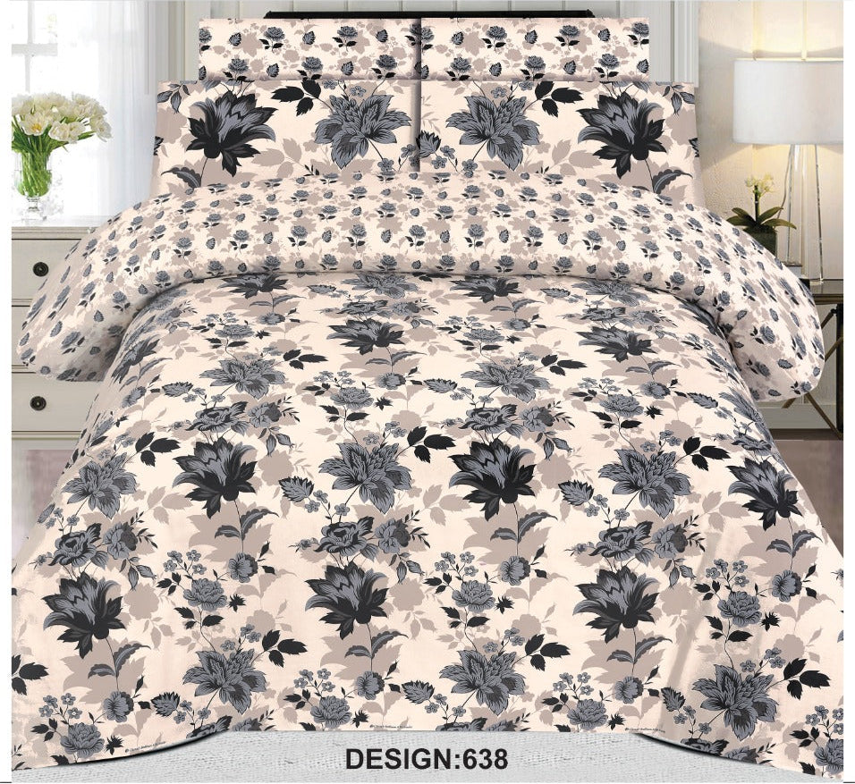 BEDSHEET SET - 3 PCS (PREMIUM)